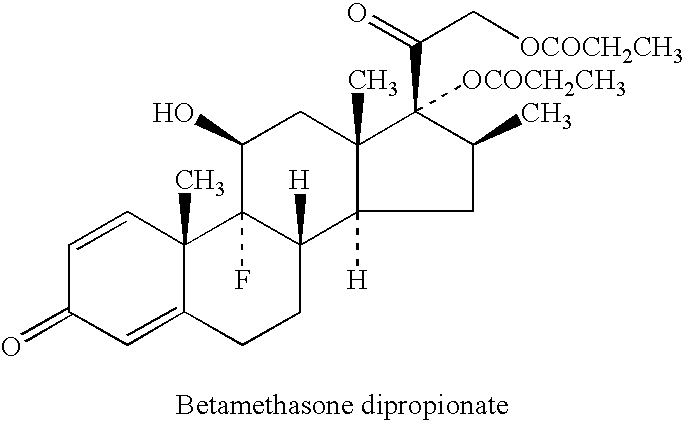 Pharmaceutical composition including a corticosteroid and a vitamin d analog having improved stability