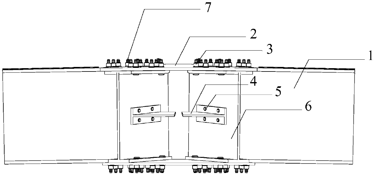 Aluminum alloy space grid structure slab rib node