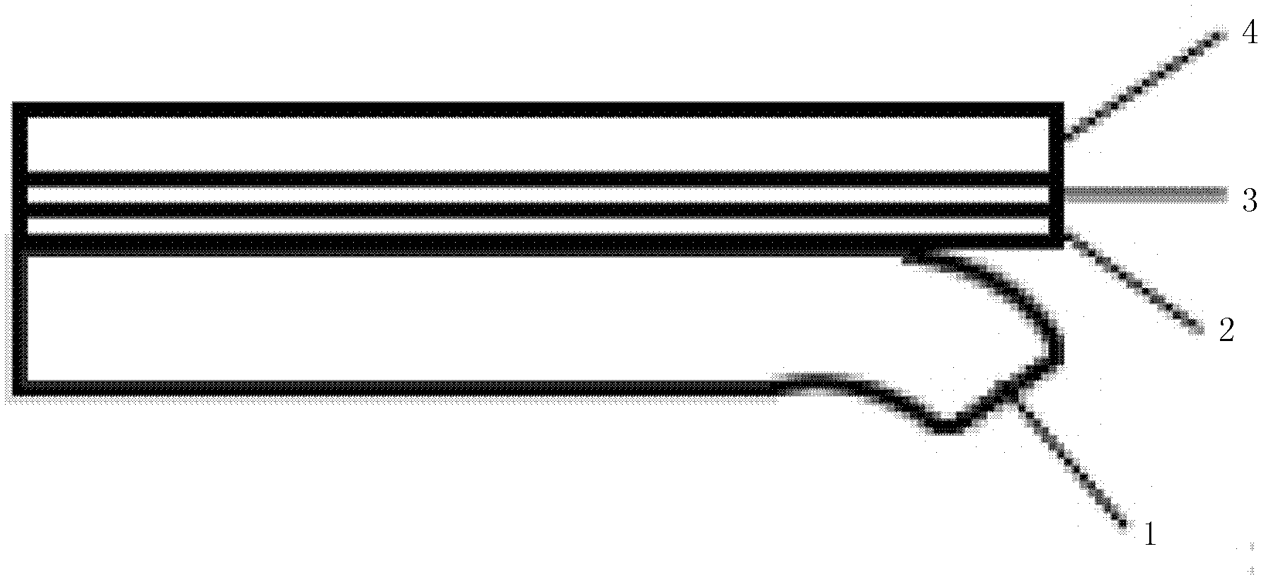 Fluorescence film for heat transfer printing on glass surface or ceramic surface and preparation method thereof