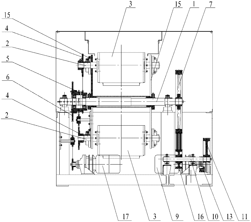 High-speed centrifugal grinding machine