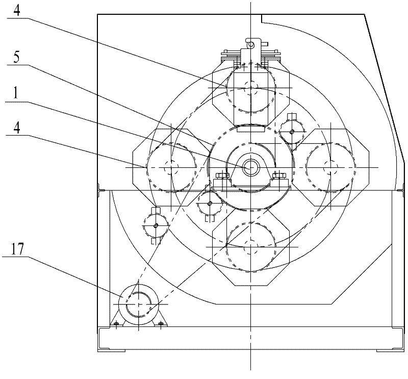 High-speed centrifugal grinding machine