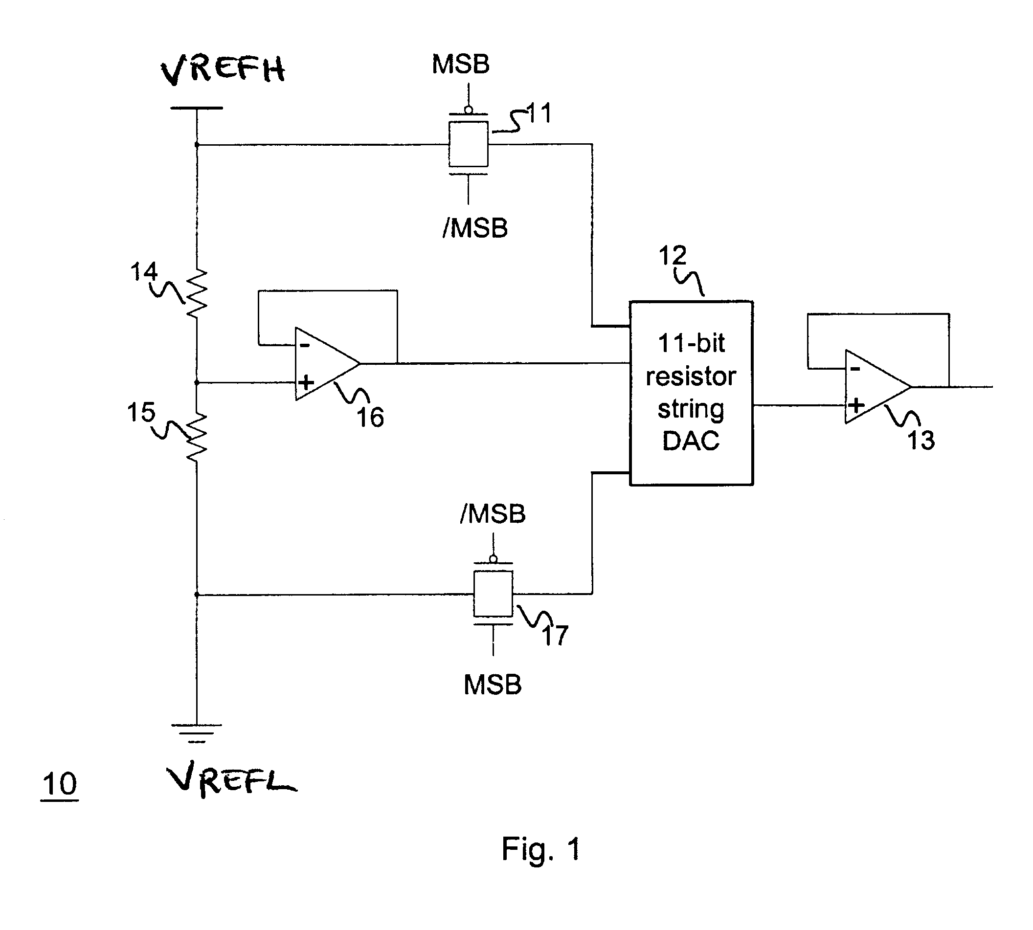 Apparatus and method for a digital to analog converter architecture