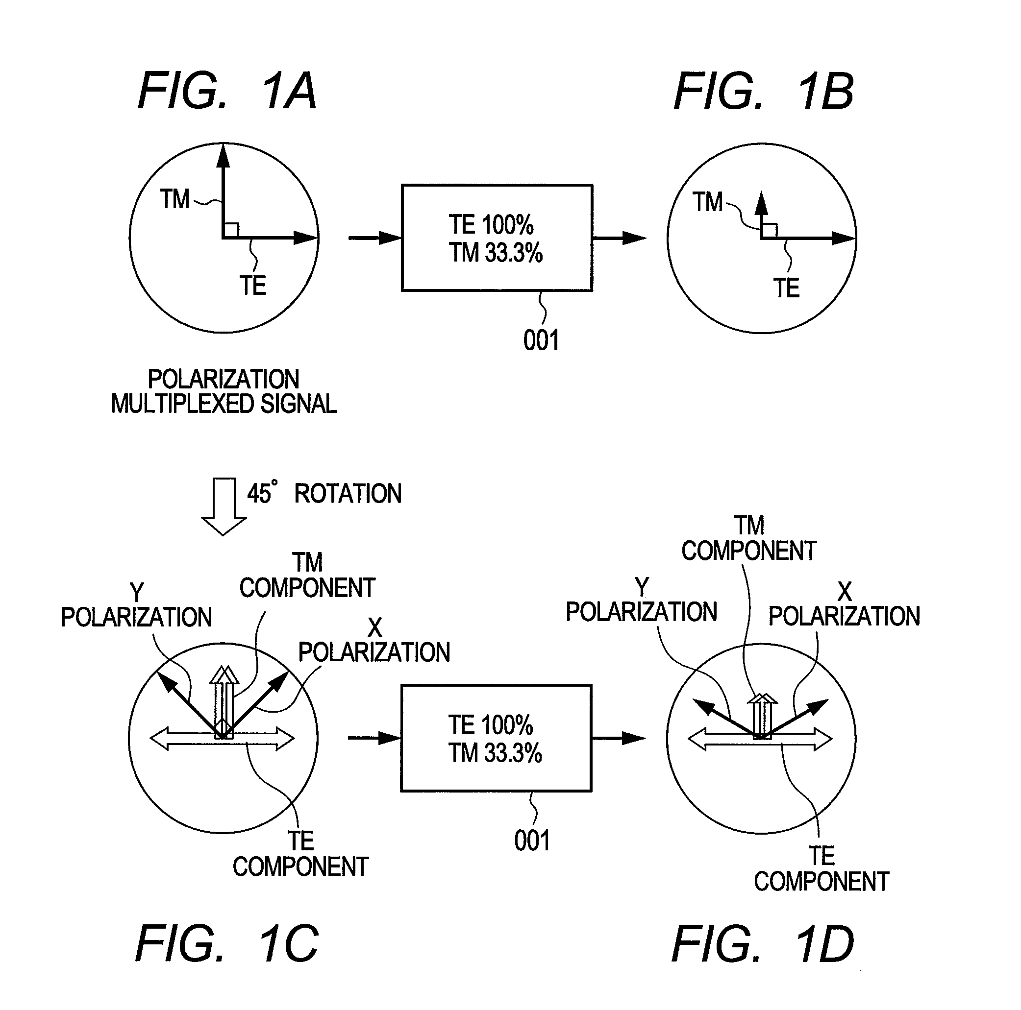 Polarization multiplexing transmitter and transmission system