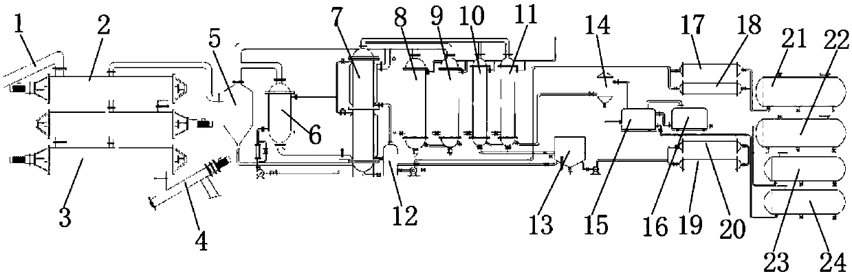 Fully-sealed continuous thermal cracking kettle