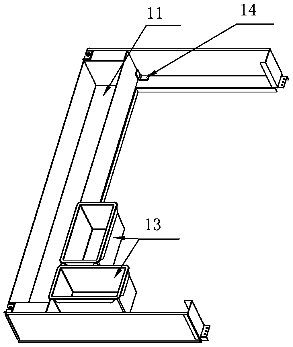 Pulling storage basket with combination and multi-layout and application thereof