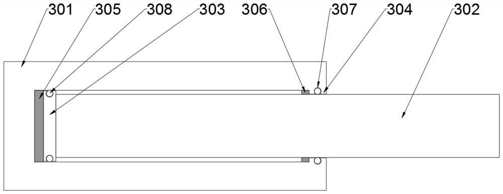 Surface spraying protective paint spraying auxiliary device for robot machining