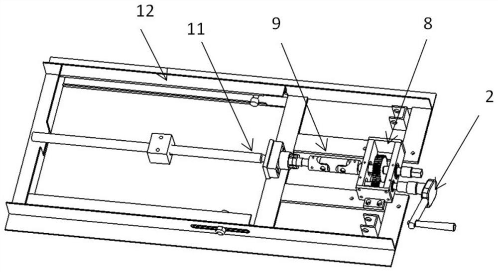 Manual lifting platform and assembling method thereof