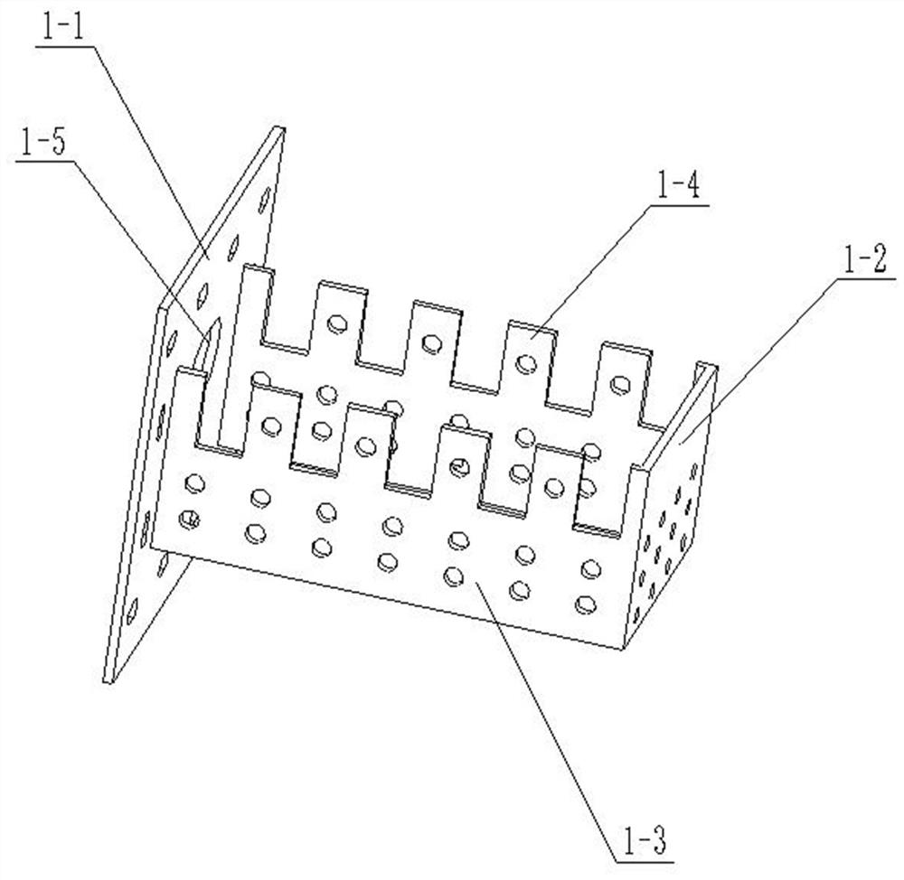 Lateral-force-resistant damper and steel frame combined structure and manufacturing method thereof