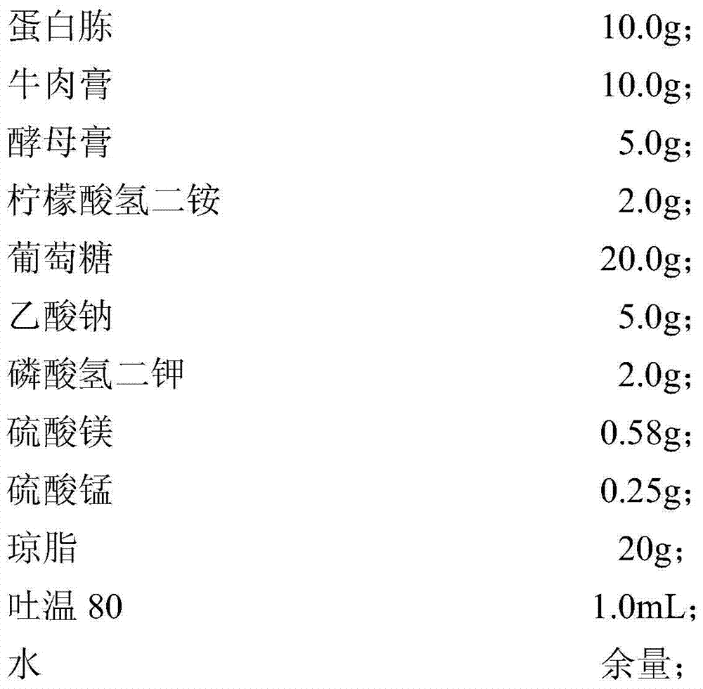 Method for preparing peanut milk through co-fermentation of selected bacillus natto and lactobacillus casei