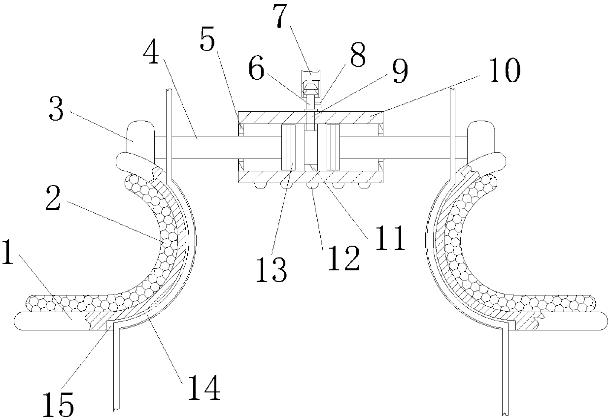 Pneumatic type rib retracting device for thoracic surgeon