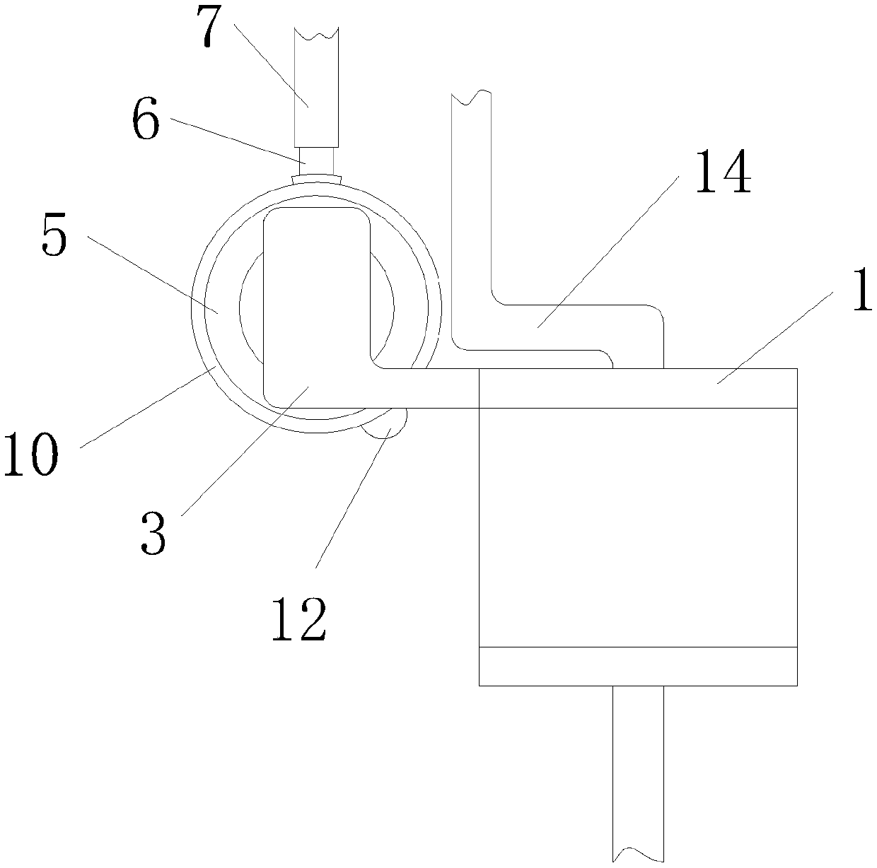 Pneumatic type rib retracting device for thoracic surgeon