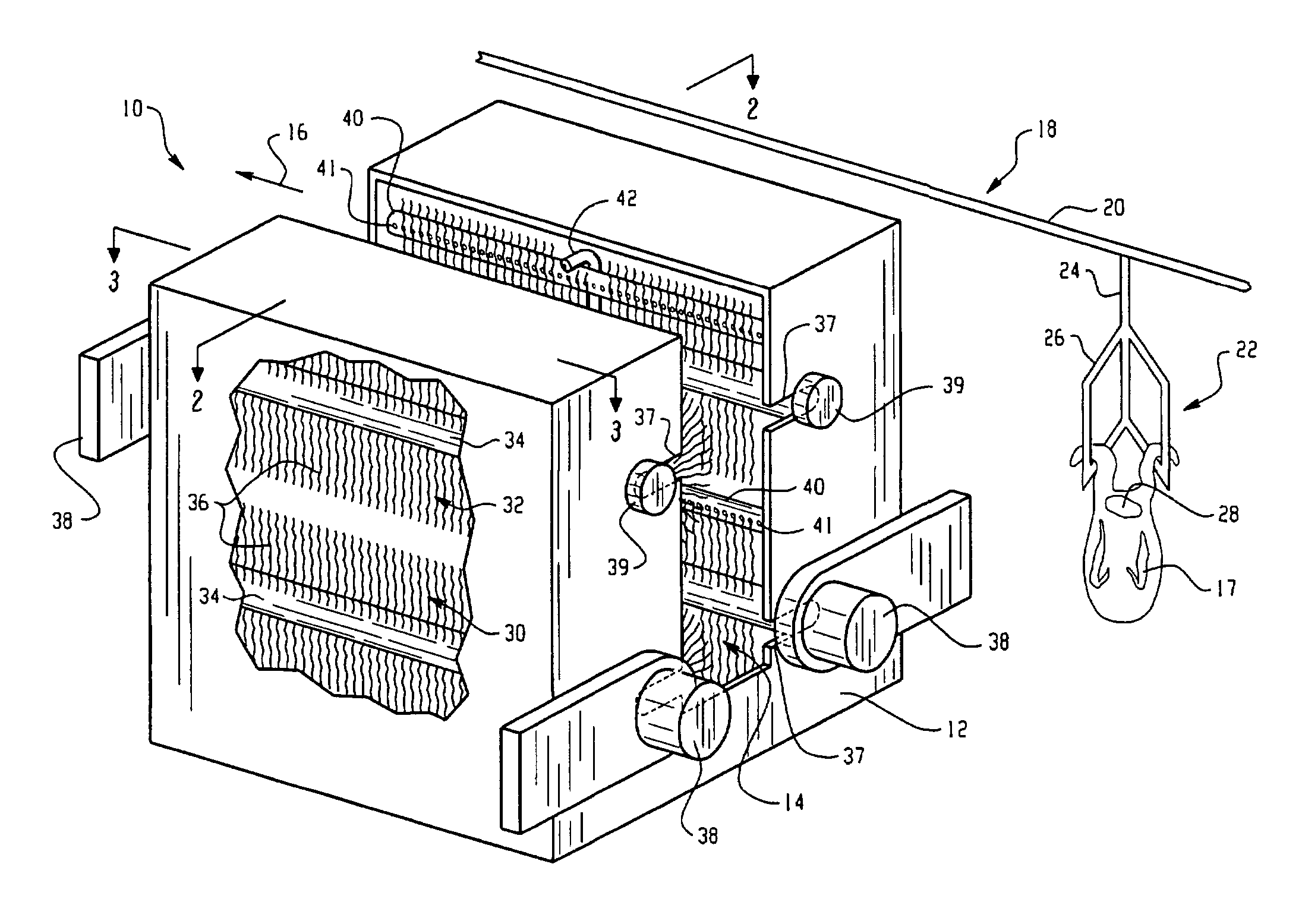 Post-evisceration process and apparatus