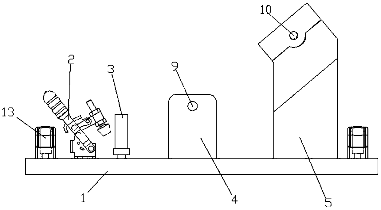 Vehicle suspension bracket inspection tool and inspection method thereof