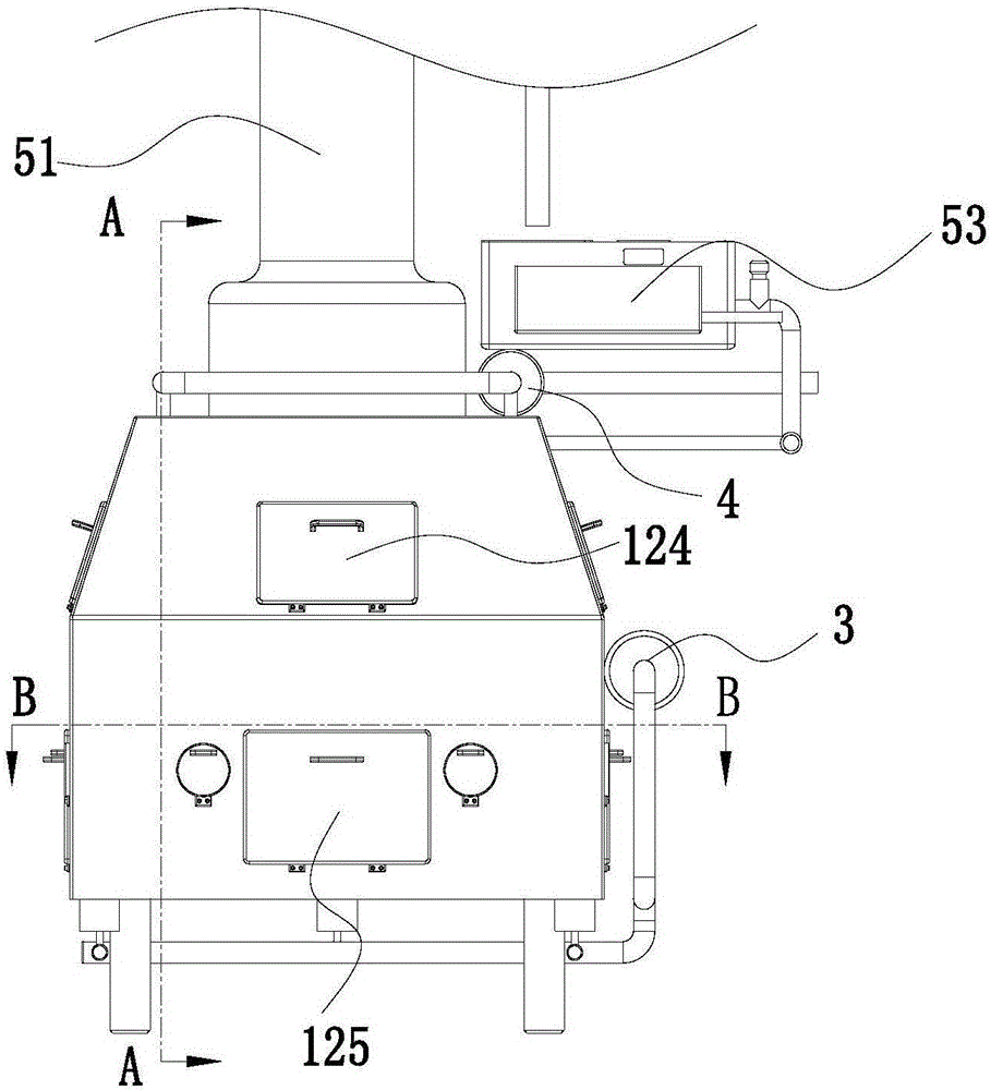 Domestic waste treatment device