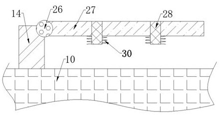 Charging interception device for preventing passing along with vehicle