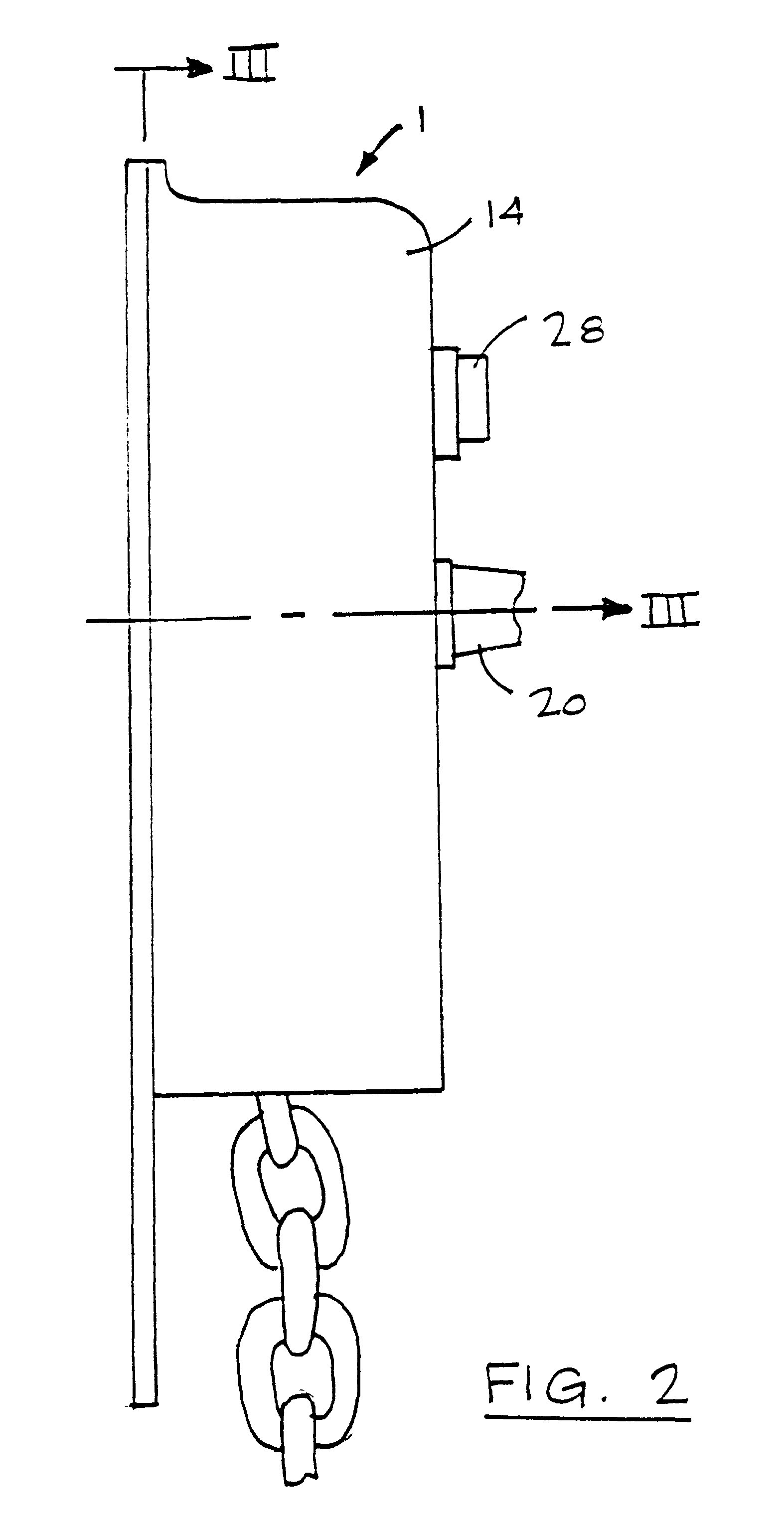 Electronic sensor for a quick release hand brake