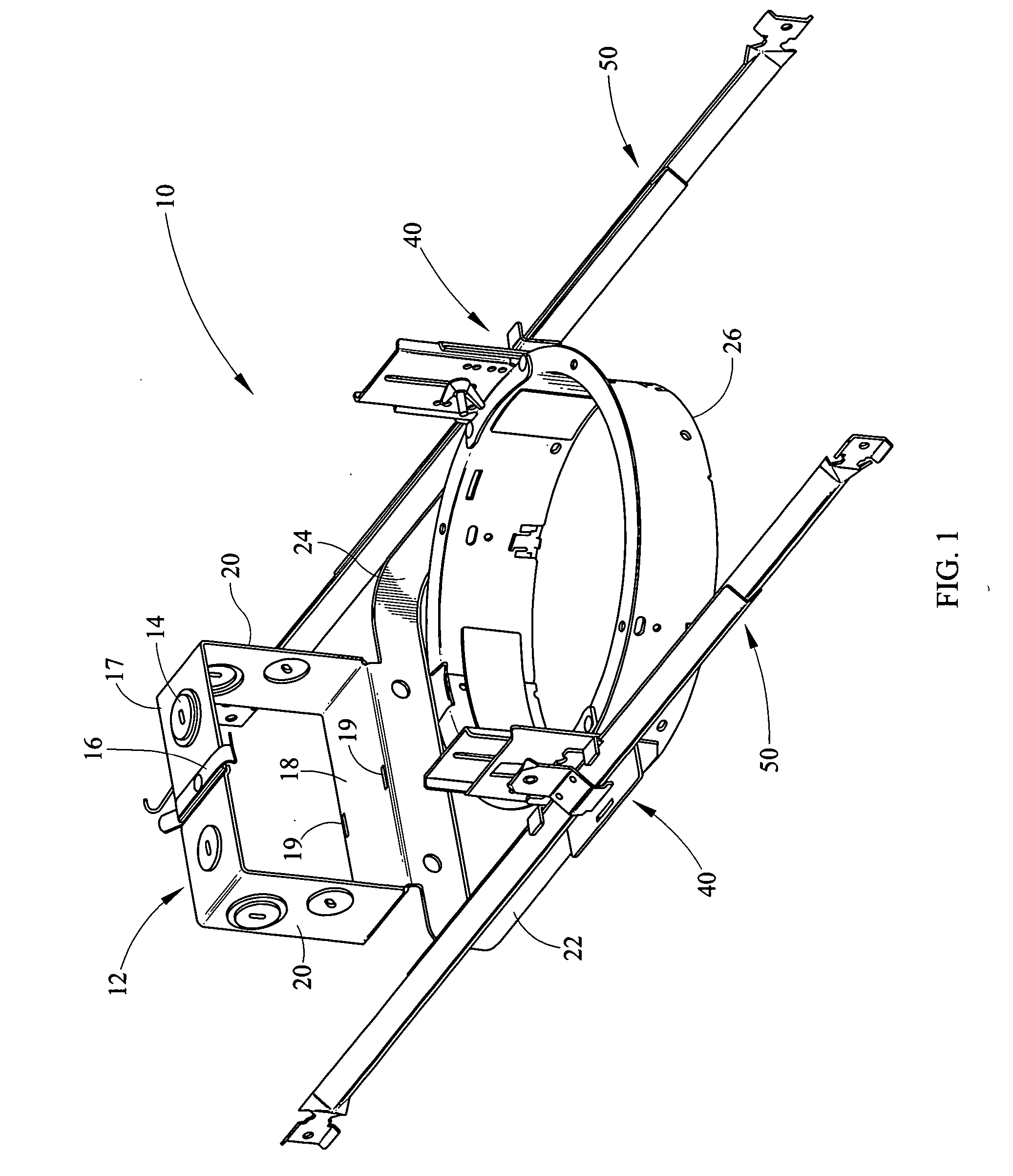 Hanger bar centering mechanism