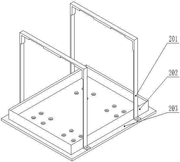 Electric tractor gravity center adjusting device