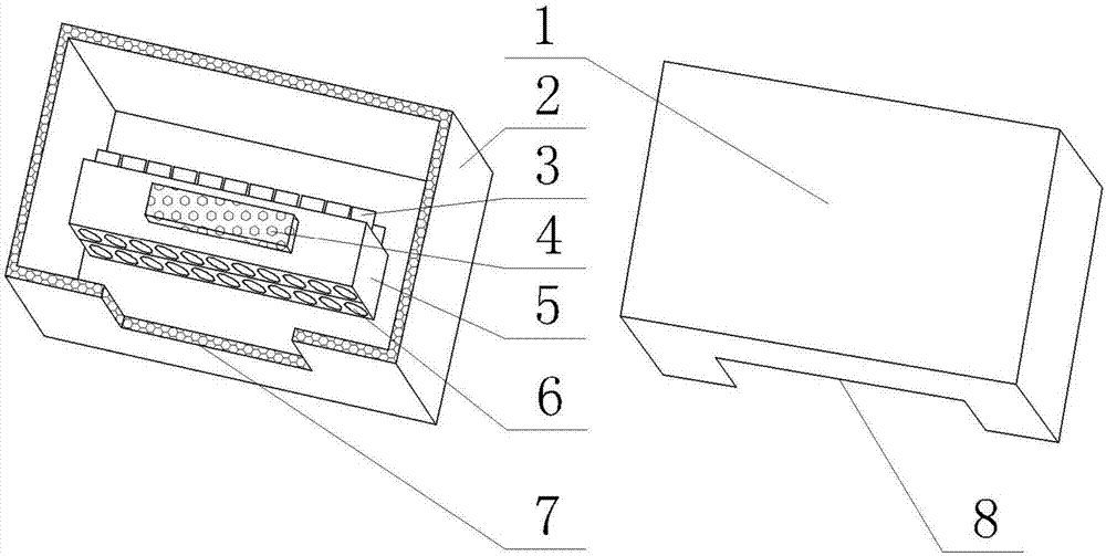 Anti-corrosion drop-proof electricity stealing prevention junction box and manufacturing method therefor