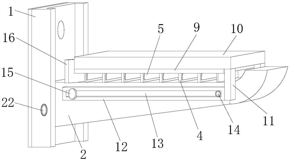 Cable mounting bracket for 5G communication and mounting method thereof