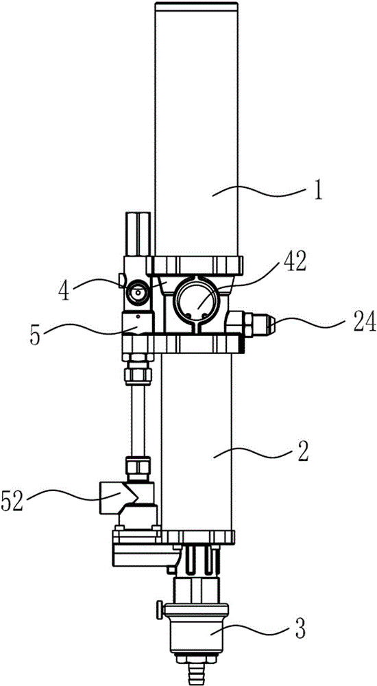 Compressed air power source proportioning pump