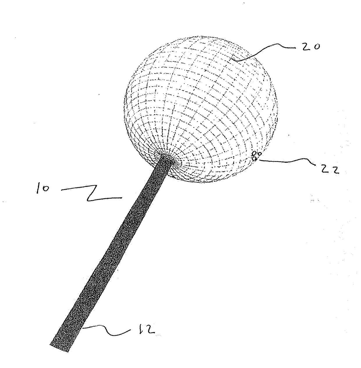 Alternative us of hydrogel intrasaccular occlusion device with center supporting bar for structrual support