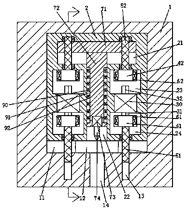 Novel plate drilling machining device