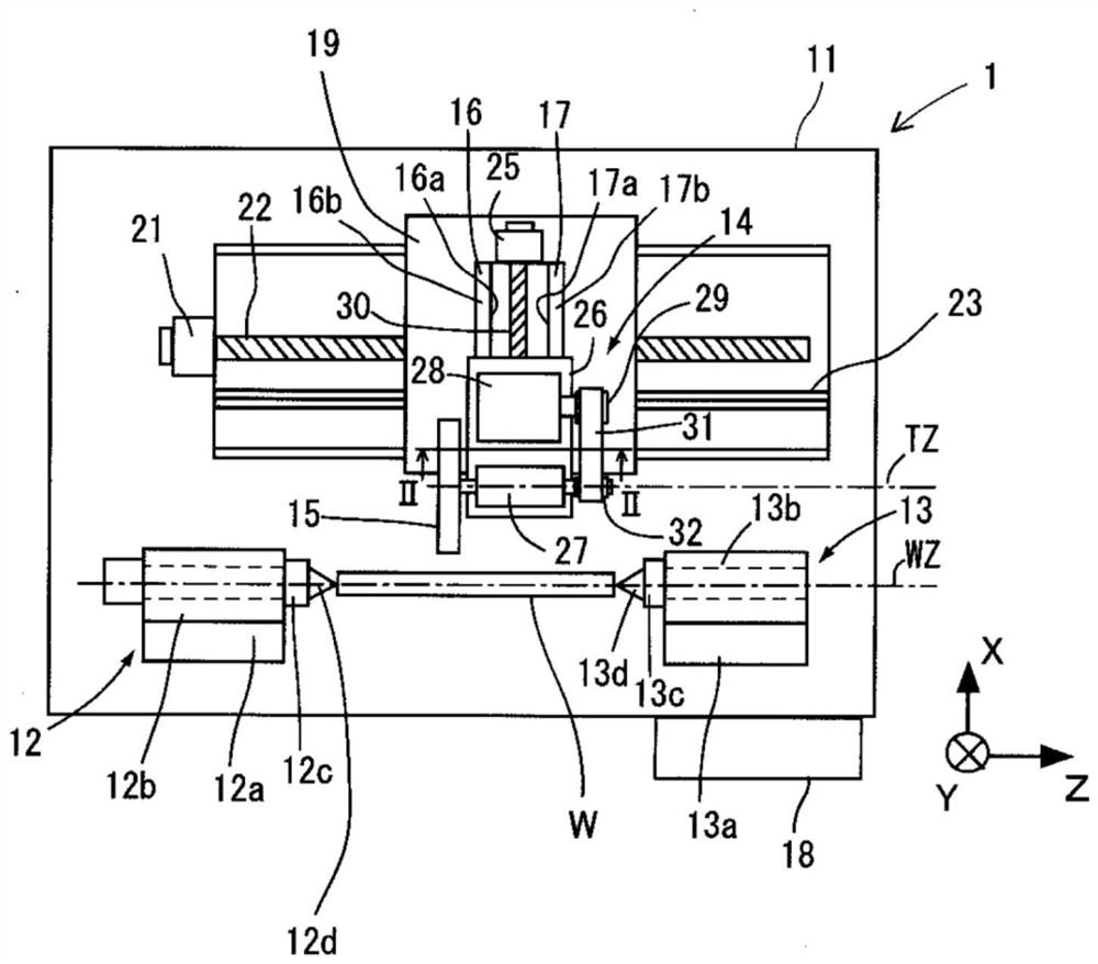 Hydrostatic sliding guide device and machine tool equipped with hydrostatic sliding guide device