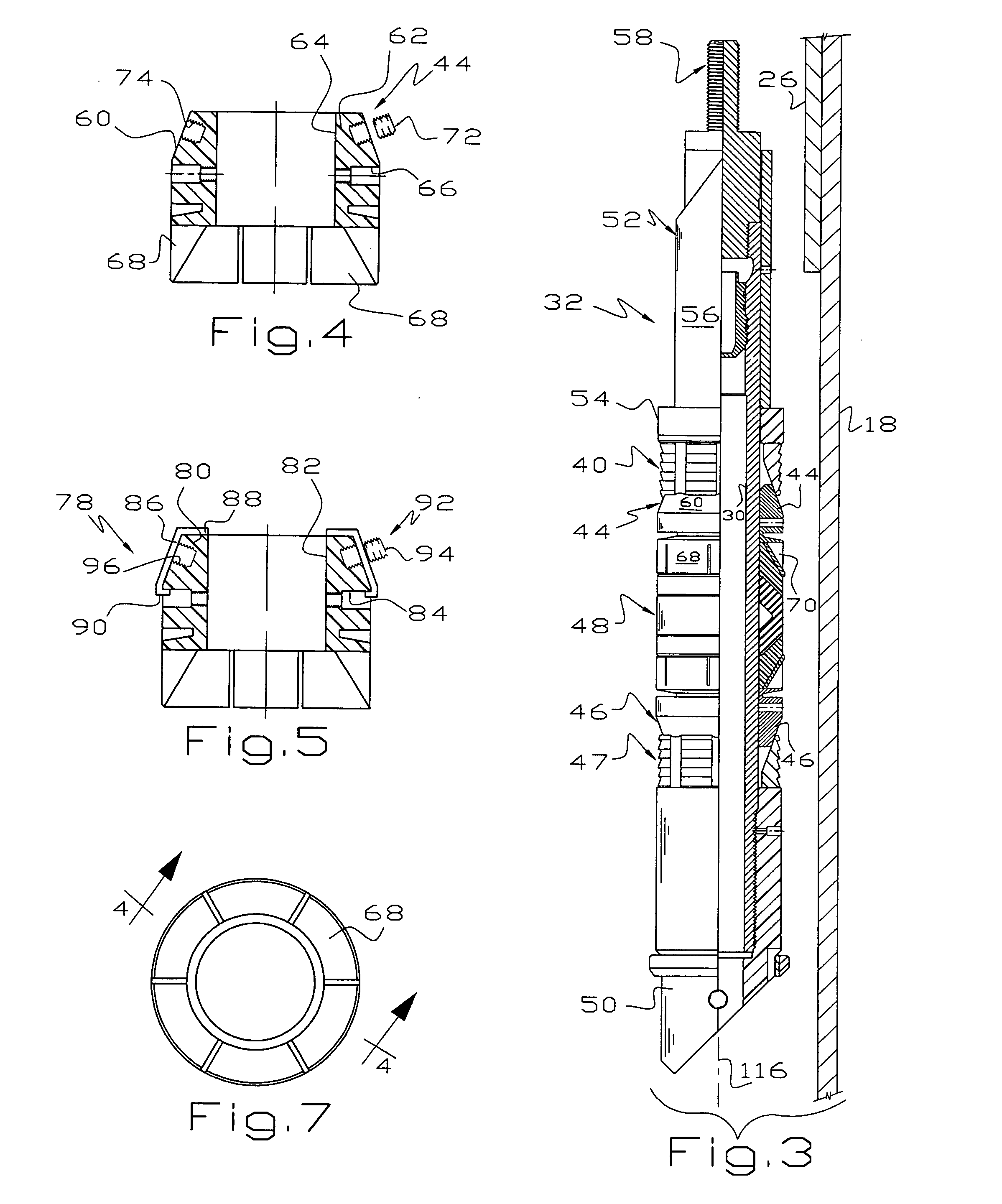 Settable well tool and slips