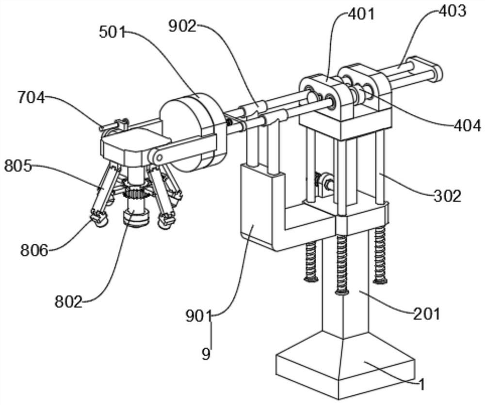 Novel kidney transplantation observation lighting device