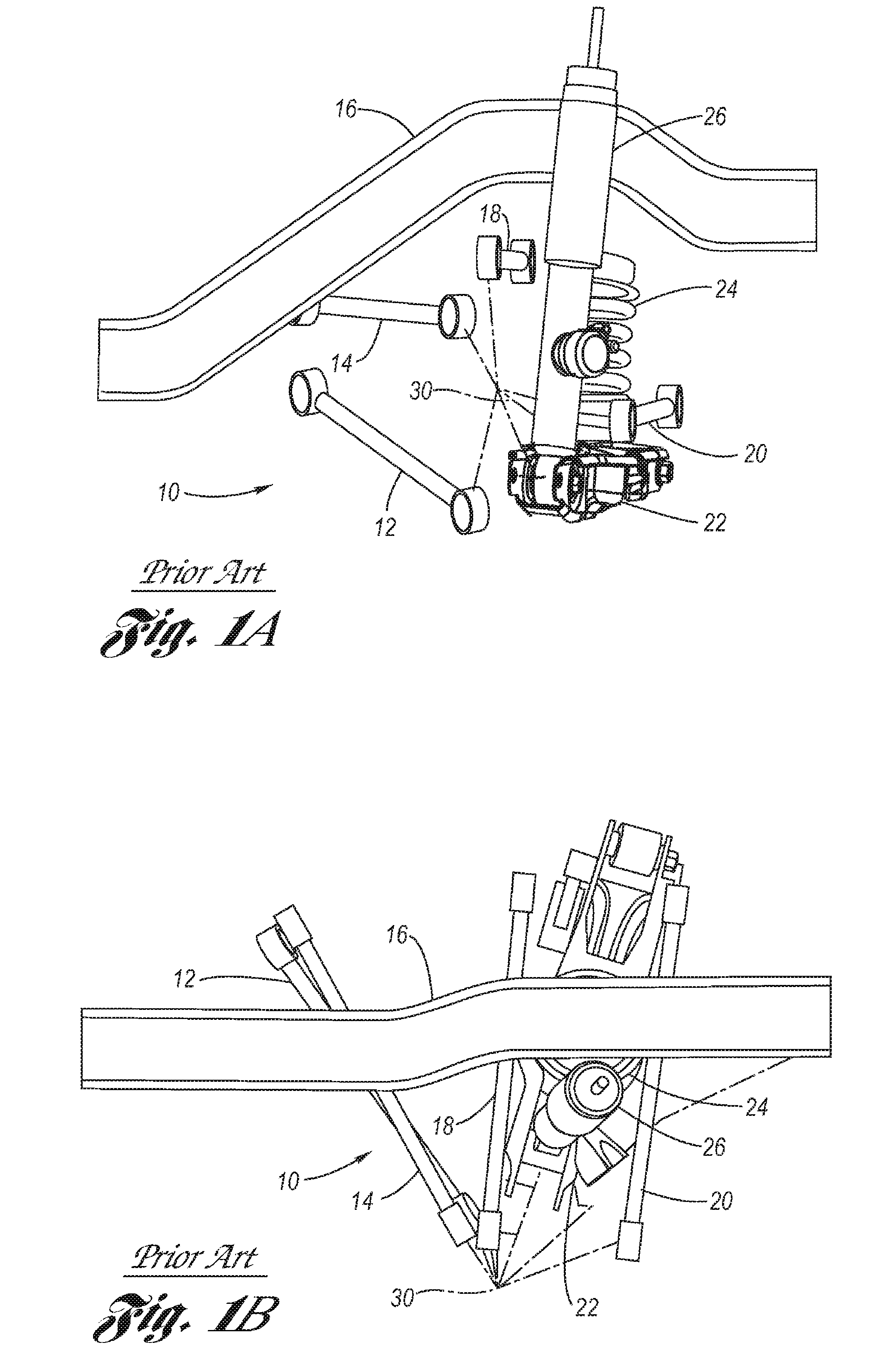 Decoupled 5-link independent rear suspension