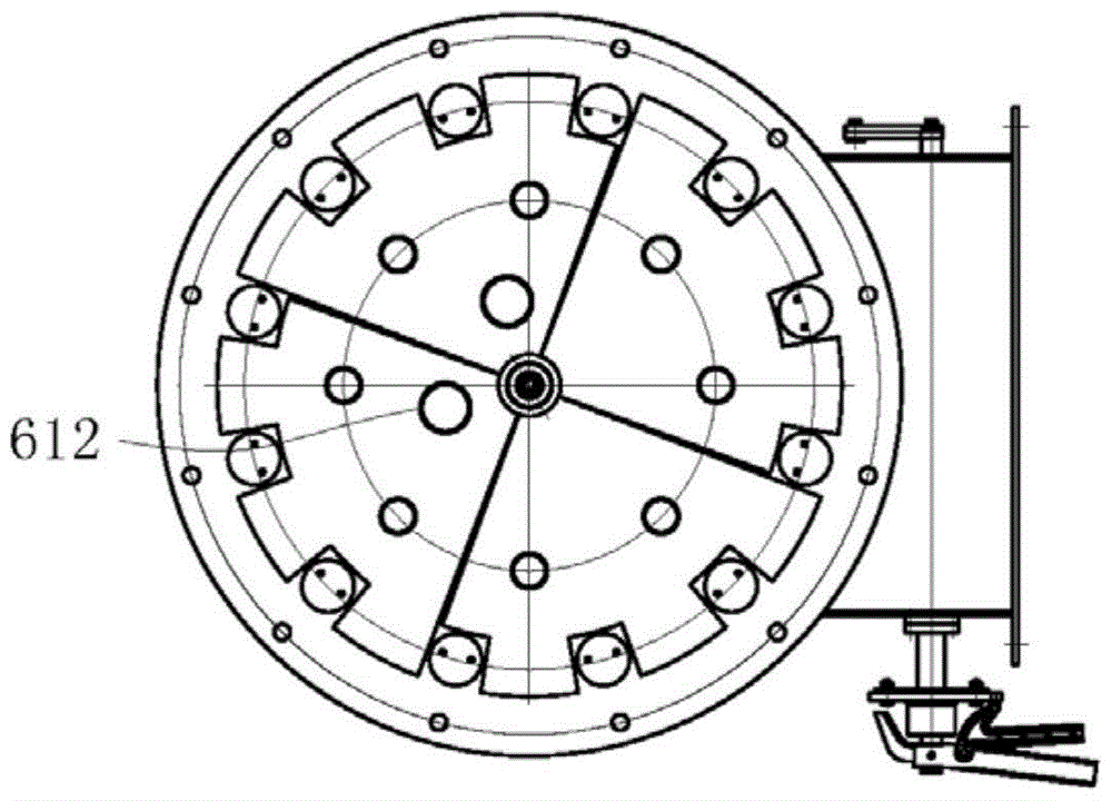 A once-through diffuse combustion tubular heating furnace system and burner