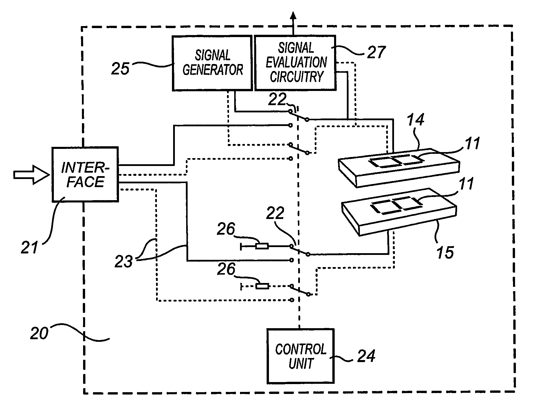 Touch sensitive display device