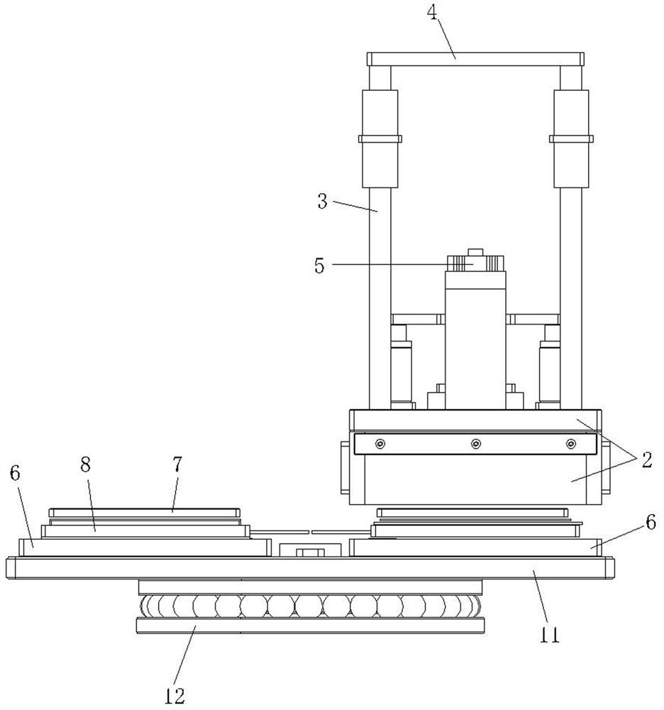 High yield display module pressing machine