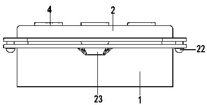 A production process of plastic packaging box