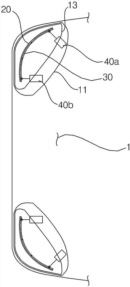 Lamp device for vehicle