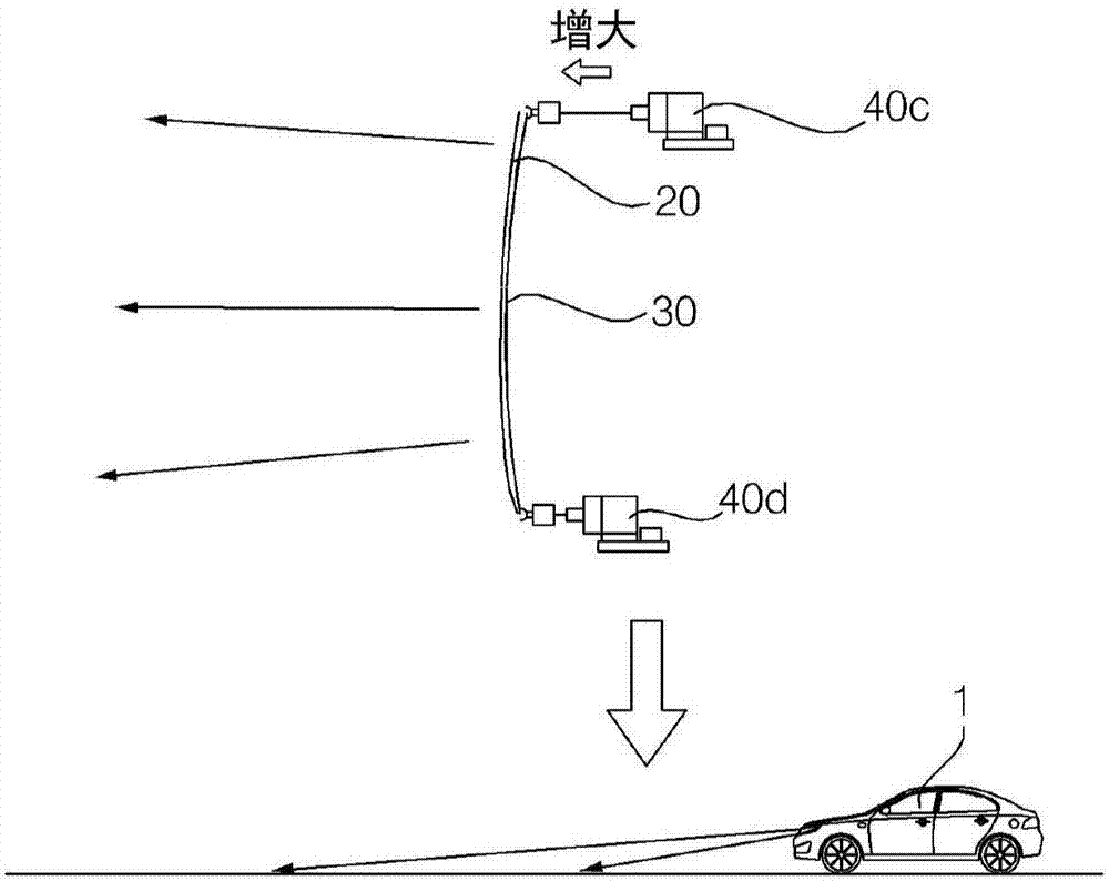 Lamp device for vehicle