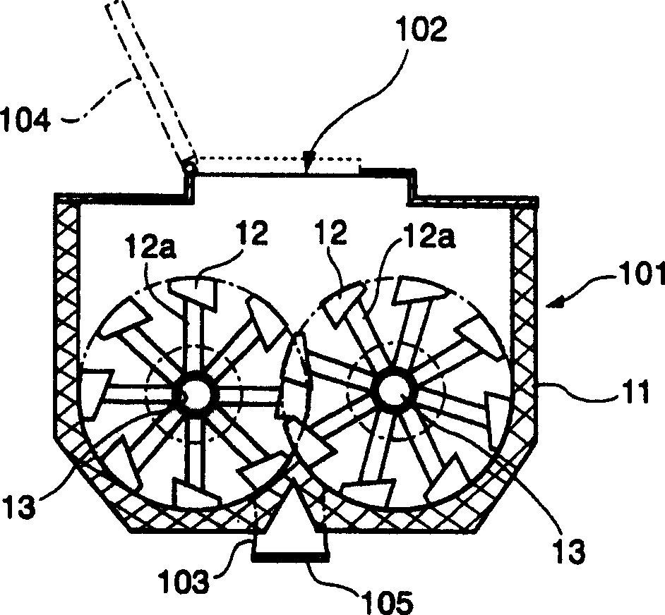 Heating method and apparatus for processing biological organic refuse