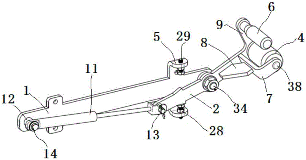 A battery locking device and an electric forklift