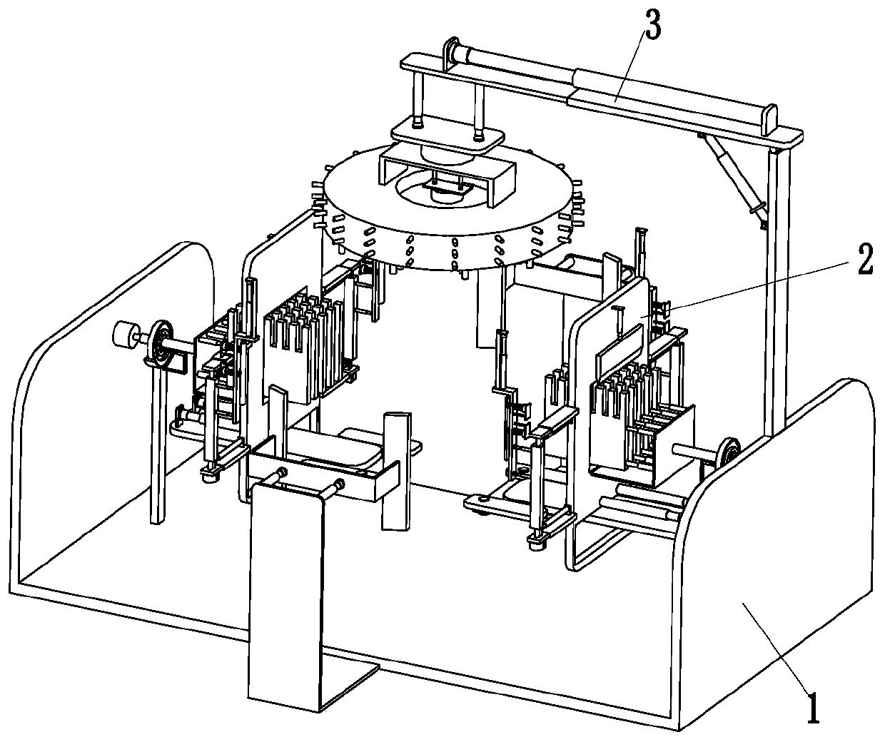 Auto parts flywheel shell automatic processing equipment and flywheel shell automatic processing process