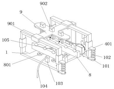 Semiconductor intelligent detection structure