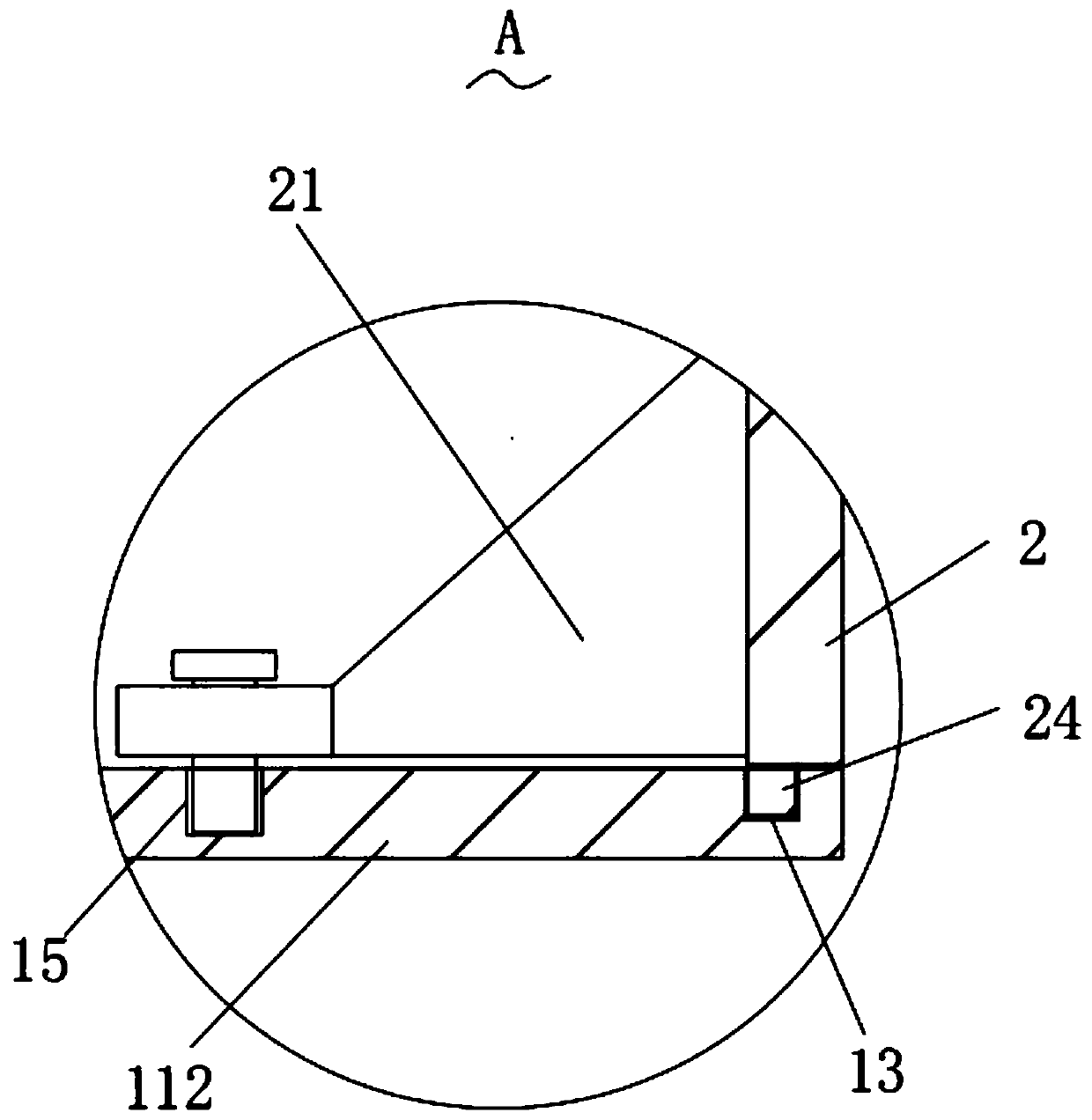 Prefabricated concrete inspection well pouring template