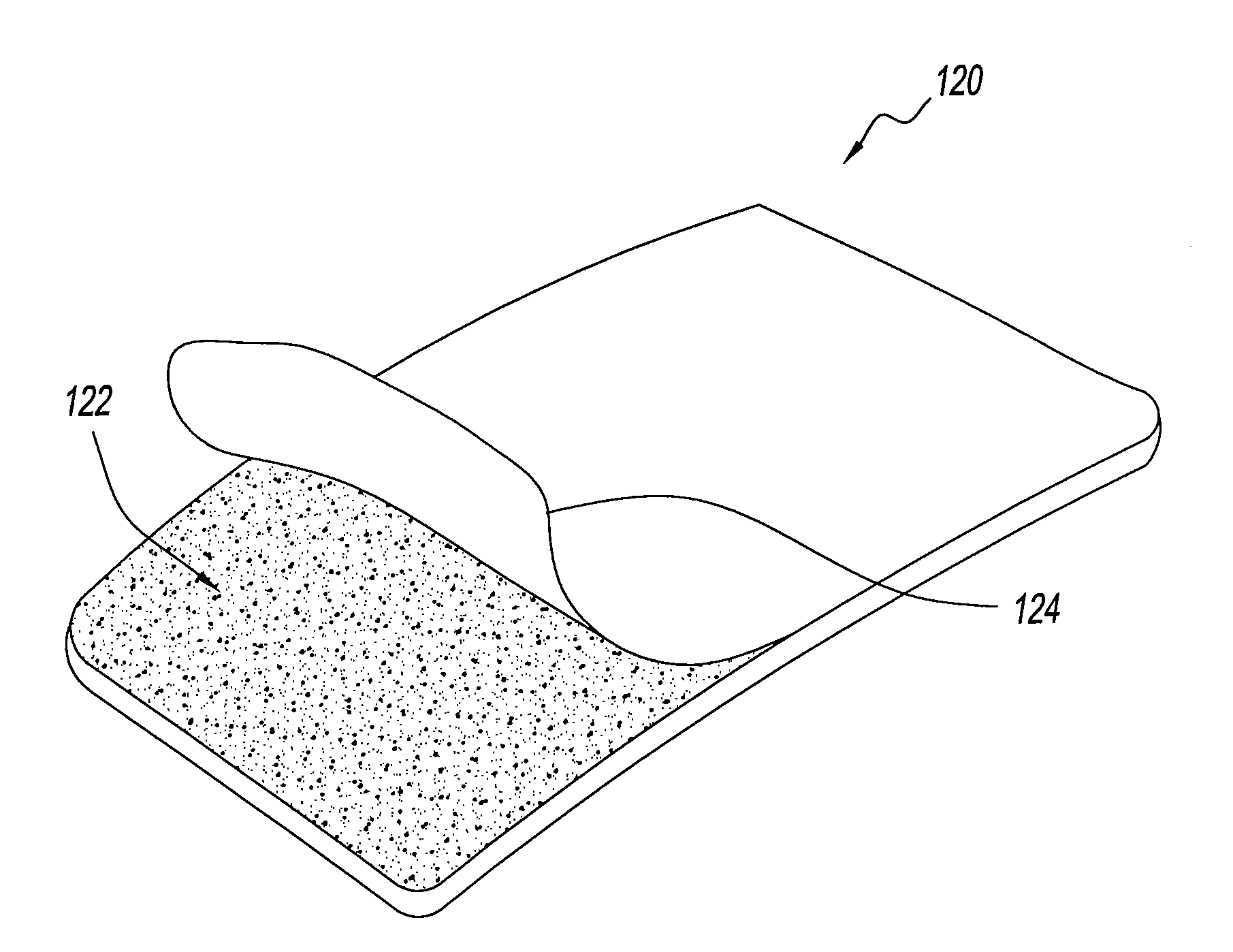 Absorbent pad to preserve freshness for consumer food storage