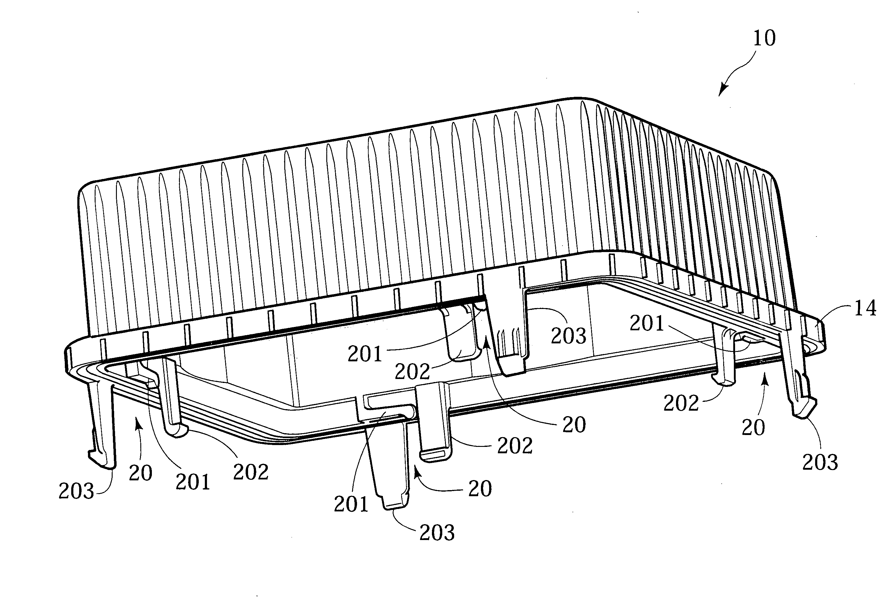 Housing for electrical components