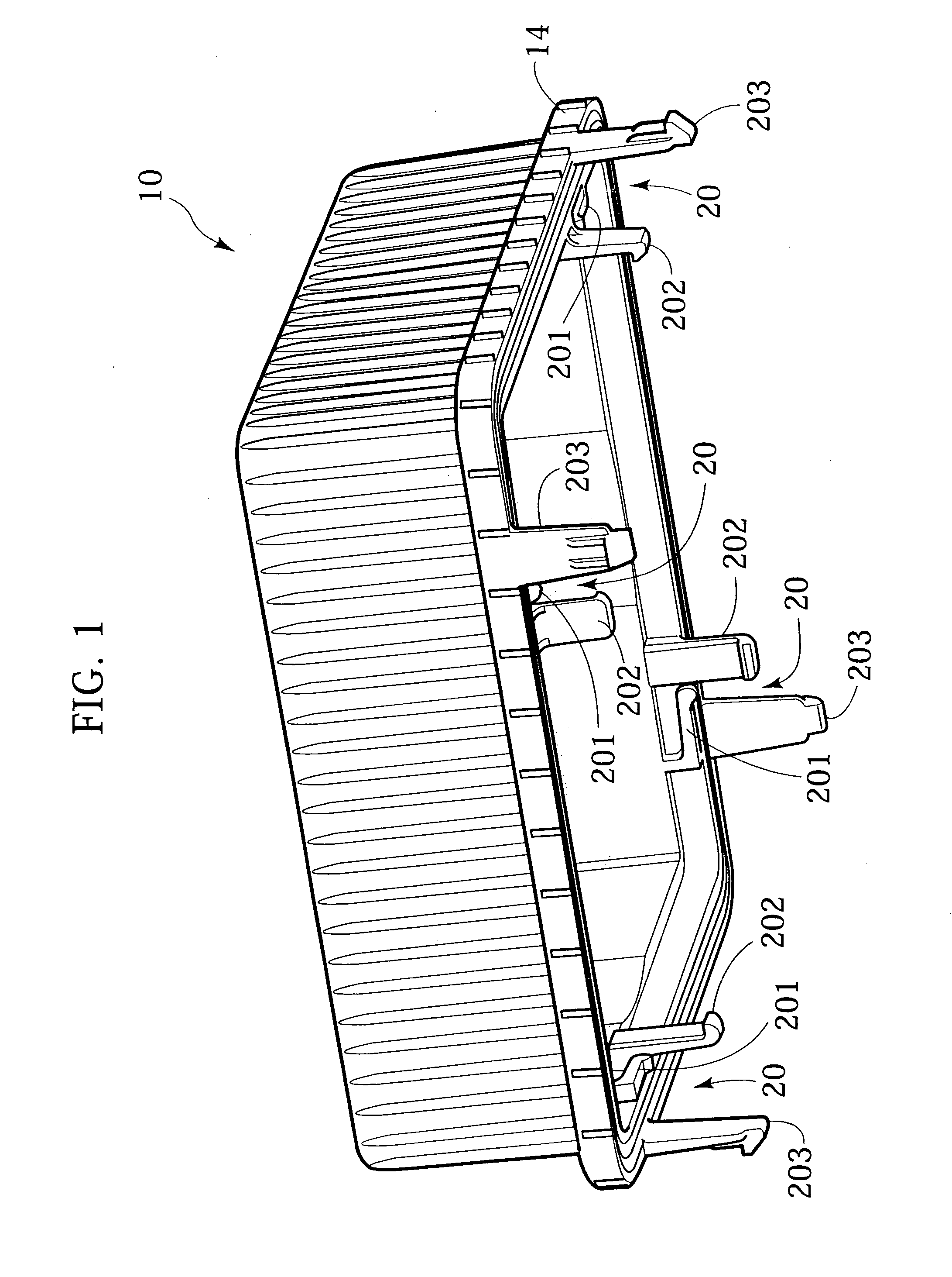 Housing for electrical components