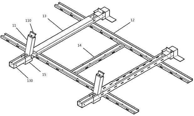 Photovoltaic energy station and photovoltaic mounting rack and base manufacturing method thereof