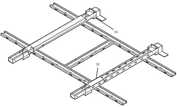 Photovoltaic energy station and photovoltaic mounting rack and base manufacturing method thereof