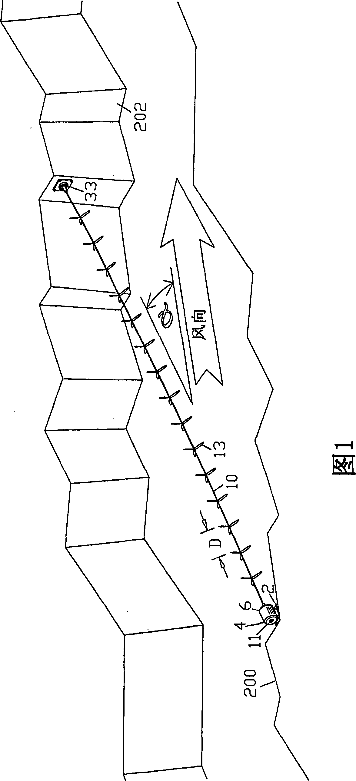 Multi-rotor wind turbine supported by continuous central driveshaft