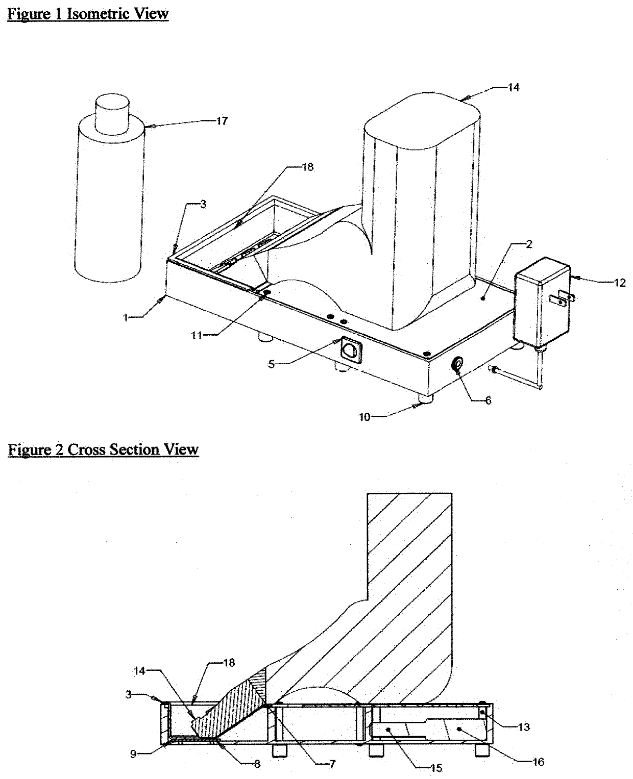 Treatment apparatus and mechanisms for an infected nail