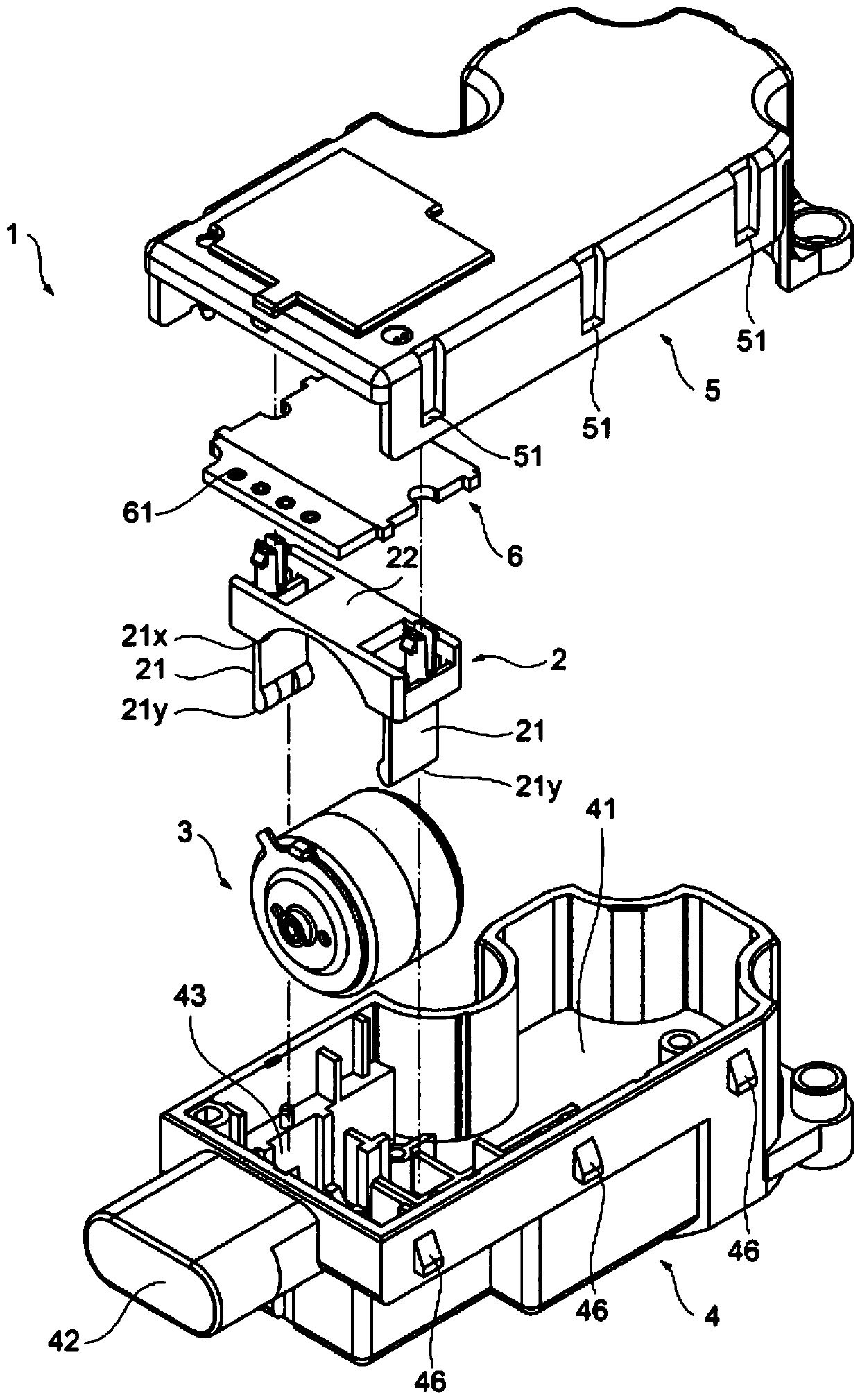 Rotating device